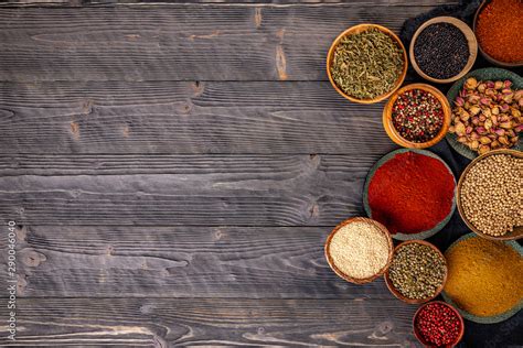 Indian spices Stock Photo | Adobe Stock