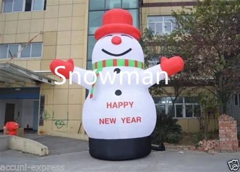 Mu Eco De Nieve Inflable Gigante Para Decoraci N Navide A Mu Eco De