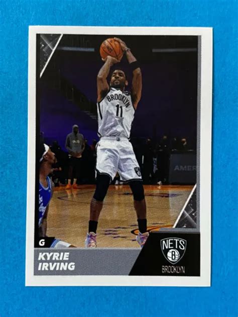 FIGURINE PANINI NBA 2021 22 2022 N 137 Kyrie Irving Brooklyn Nets EUR 1