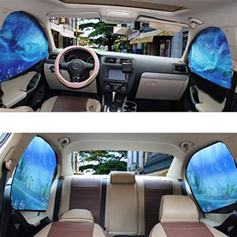 Zatooto Car Side Window Sun Shades Front Rear Pcs Magnetic Privacy