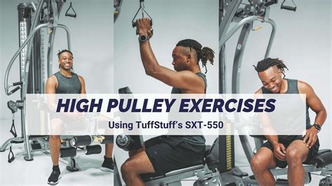 11 High Pulley Exercises SXT 550 Hybrid Home Gym YouTube