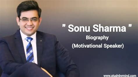 Sonu sharma biography in english (Motivational speaker) Age, Net worth, Wife - Study By Mind