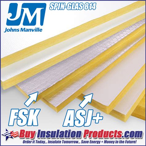 Rigid Fiberglass Insulation Board – ASJ & Foil-Faced