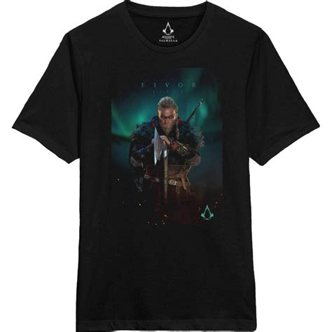 Assassin S Creed Valhalla T Shirt Ivor Schwarz Gr L Isideco