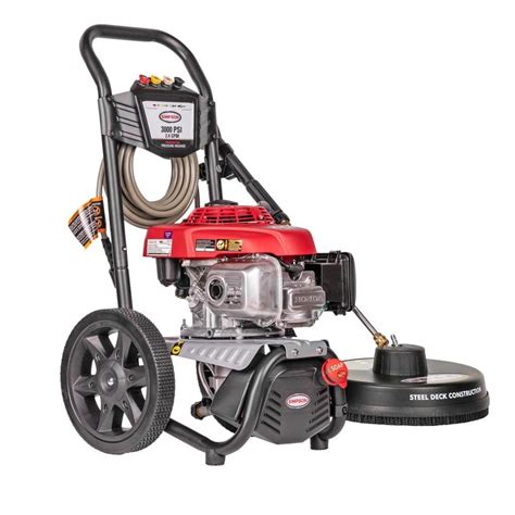 Simpson Megashot 3000 Psi 24 Gpm Cold Water Gas Pressure Washer With