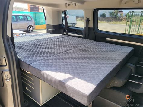 Muebles Kit Camper Para Peugeot Traveller Con Cama Y Mesa