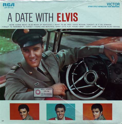 Elvis Presley A Date With Elvis RCA Victor LSP 2011 e Płyty