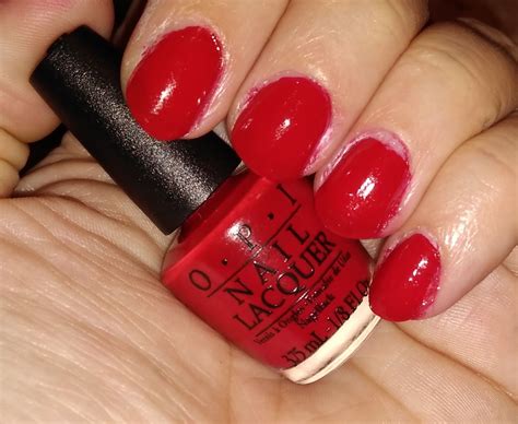 Opi Nail Lacquer Big Apple Red Reviews Makeupalley