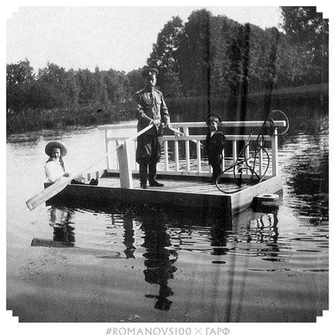 #romanovs100 on Instagram: “Nicholas II with his children in 1907 in ...