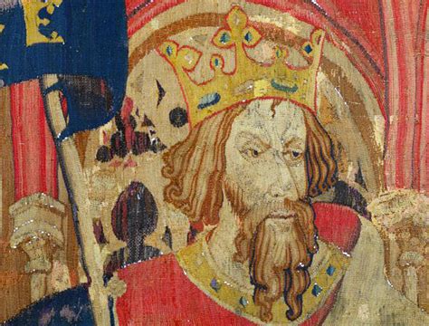 King Arthur as one of the Nine Worthies, detail from the "Christian ...