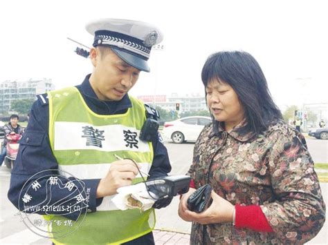 于细微处见精神——访市交警大队开发区中队中队长朱祖高 嵊州新闻网