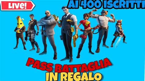 Fortnite Live A Iscritti Pass Battaglia In Regalo Iscritto