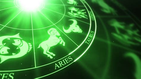 Zodiac Horoscope Astrological Sun Signs On Stock Motion Graphics SBV ...