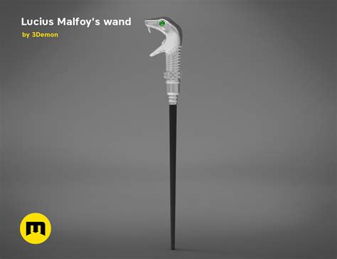 3D file Lucius Malfoy’s Wand 🪄・3D printable model to download・Cults