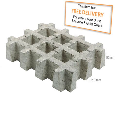 Adbri Masonry Turf Stone Natural Grey Tile Stone Paver