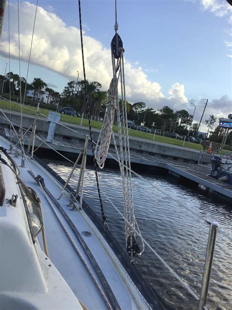 Rope To Wire Halyard Rope Length Sailboat Owners Forums