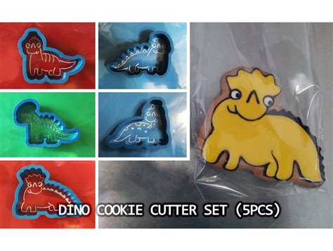 Archivo Stl Gratis Juego De Cortadores De Galletas De Dinosaurios