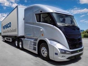 Hydrogen Truck To Trial Pepsico Deliveries