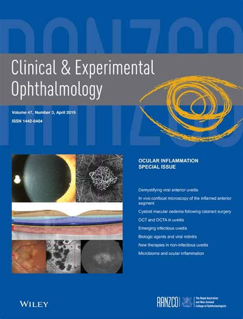 Ocular Inflammation Clinical Experimental Ophthalmology Vol 47 No 3