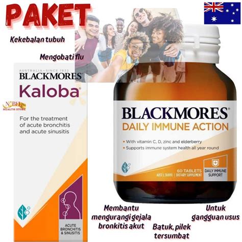 Jual Paket Blackmores Daily Immune Action Vitamin C D Zinc