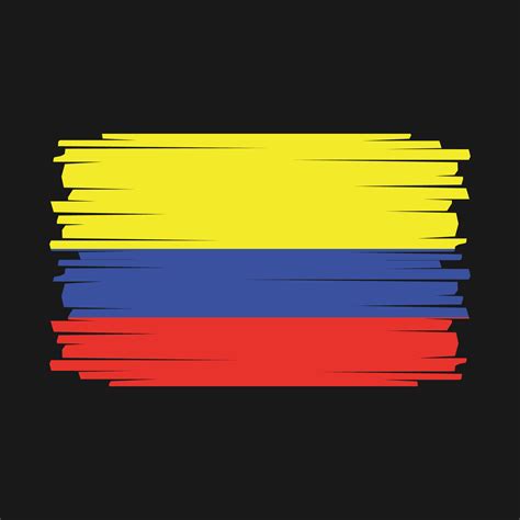 Colombia Flag Vector 21974671 Vector Art at Vecteezy