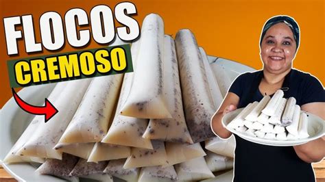 Geladinho de FLOCOS CREMOSO Faça e Venda Muito Flocos Receitas