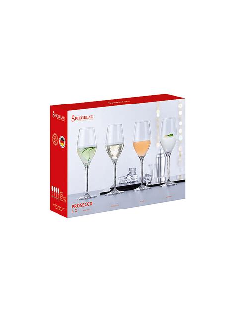 Spiegelau Gl Ser Set Cocktail Prosecco Er Mixdrink Transparent