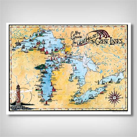 Great Lakes Map Posters – National Museum of the Great Lakes