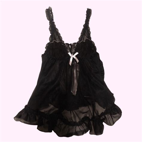 BABYDOLL LINGERIE SET This Dreamy Lingerie Set Depop
