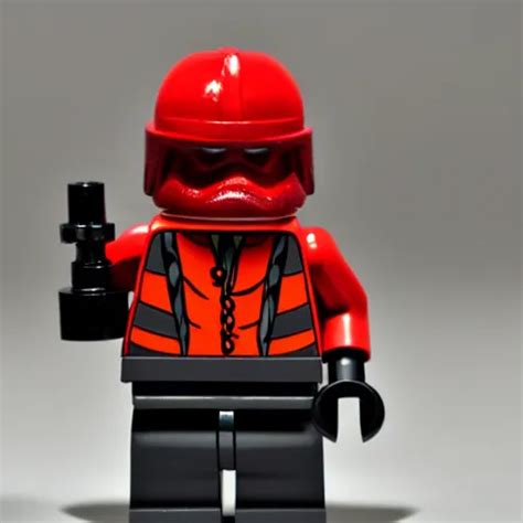 Red Stormtrooper Lego Figure Stable Diffusion Openart