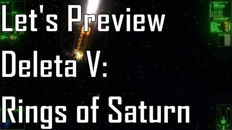 Delta V Rings Of Saturn Helllllp Let S Preview YouTube