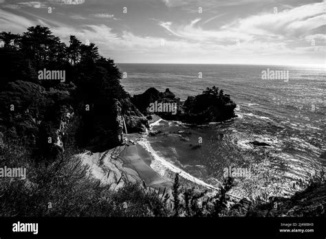 Mcway Falls Big Sur California Stock Photo Alamy