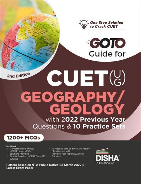 Go To Guide For Cuet Ug Geography Geology” With 2022 Previous Year