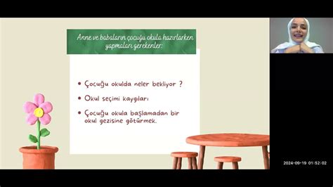 OKULA UYUM ve AYRILIK KAYGISI SEMİNERİ YouTube