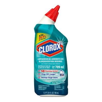 Limpiador Con Cloro Para Inodoro Clorox Cool Wave Scent Ml Walmart