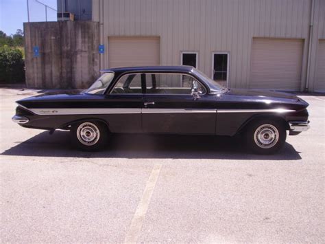 1961 Chevy Impala 2 Door Sedan Rare Find 348 V8 With 3 Two Barrel Carbs