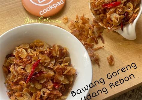 Resep Bawang Goreng Udang Rebon Oleh Agustina Erlinda Cookpad