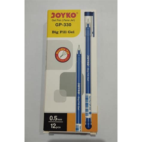 Jual Per Kotak Pulpen Joyko Gp Big Fill Gel Shopee Indonesia