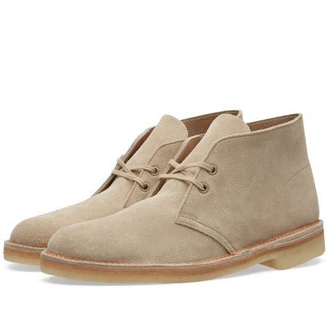 Clarks Originals 65th Anniversary Desert Boot Made In UK Sand END UK