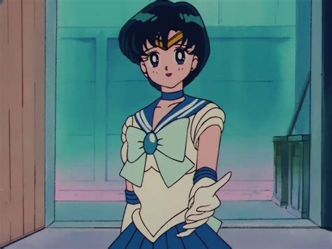 Sailor Mercury Smiling And Holding Out Her Hand By Advanceshipper2021