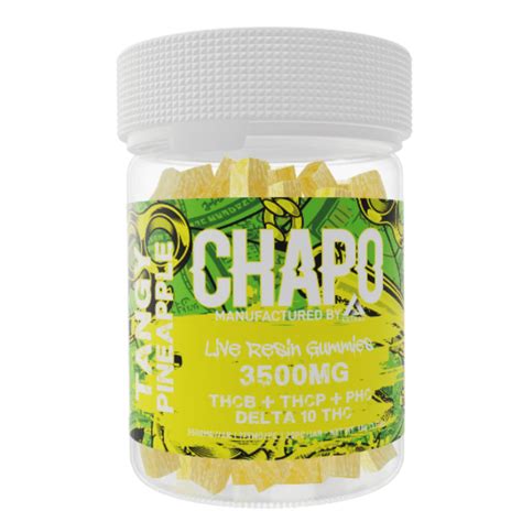 Chapo Extrax Live Resin Thc B Thc P Phc Delta10 Thc 3500mg Gummies