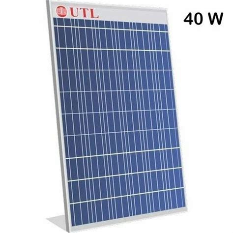 Utl W Solar Panel At Rs Piece Bundi Id