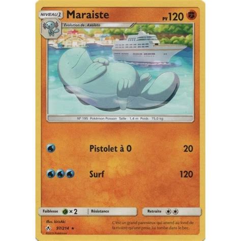 Cartes Collectionner L Unit Carte Pok Mon Sl Maraiste Pv