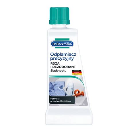 Odplamiacz Precyzyjny Dr Beckmann Rdza I Dezodorant 50 Ml 50 Ml Dr