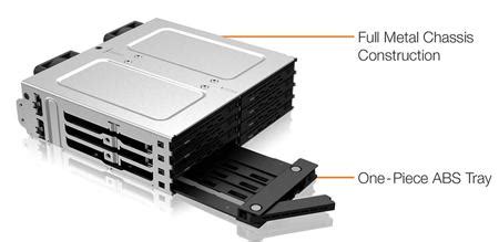 Icy Dock ExpressCage MB038SP B Enclosure With Up To 8x2 5 Inch SAS SATA