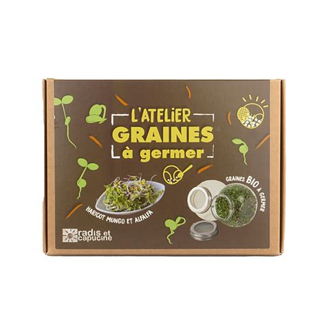 L Atelier Graines Germer Bio