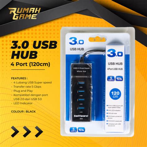 Jual Gaintech USB Hub 4Port USB 3 0 With On Off Usb Hub Usb 3 0 ORICO