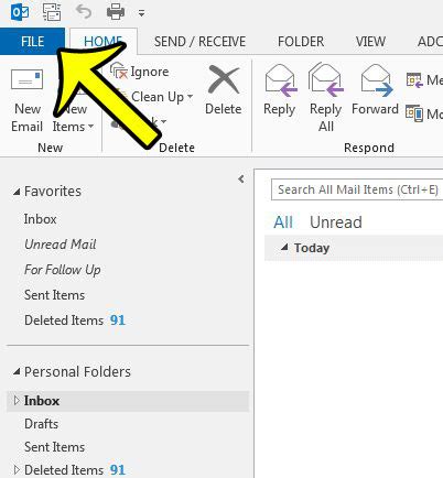 How To Open Replies In A New Window By Default In Outlook 2013 Live2Tech