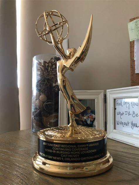 Cait McVey on LinkedIn: The Emmy statuette finally arrived! It is an ...