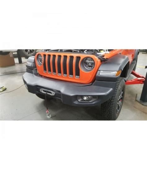 Platine Fixation Treuil Jeep Wrangler Jl Aujourd Hui Acier Pare